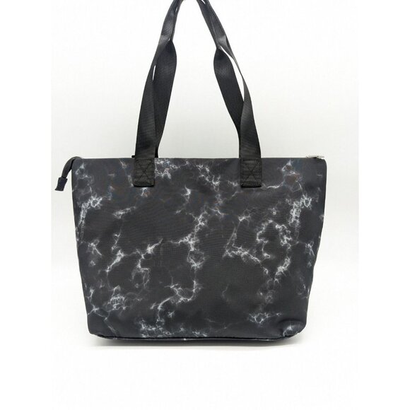 2 Piece SET - INC recycled materials women's LG tote bag + pouch  MARBLE - Picture 5 of 7